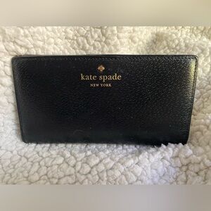 Kate spade black wallet